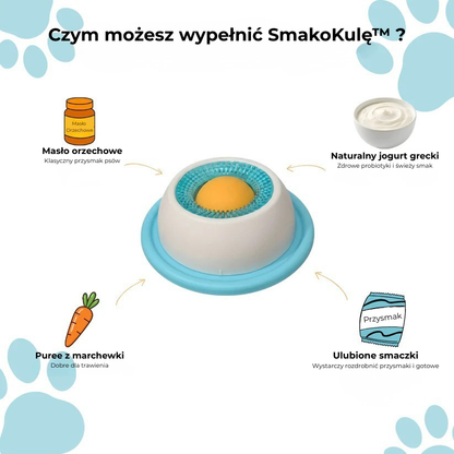 SmakoKula™ - Interaktywna Kula na Smakołyki dla Psa
