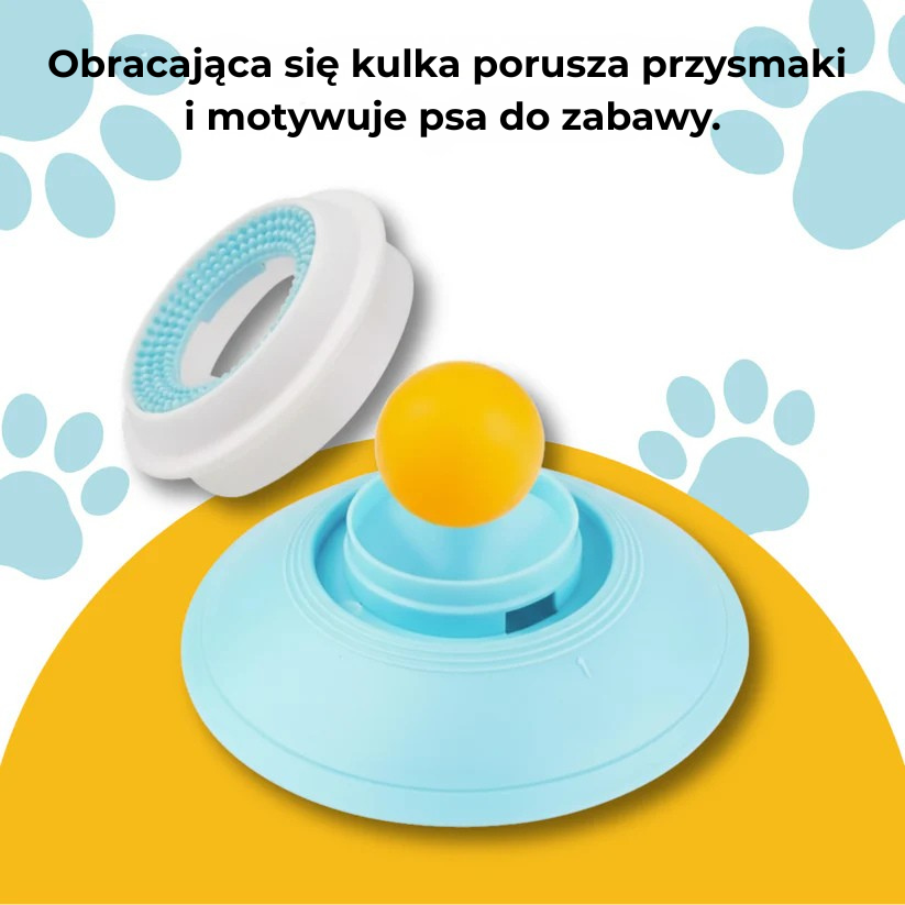 SmakoKula™ - Interaktywna Kula na Smakołyki dla Psa